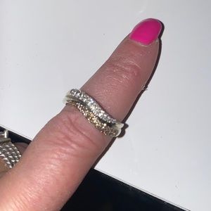 Two tone Diamond Ring